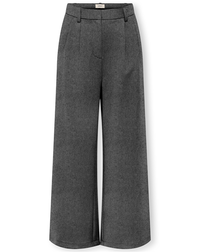 Kids Only - KOGHattie-Zal Wide Bukser - Dark Grey Melange